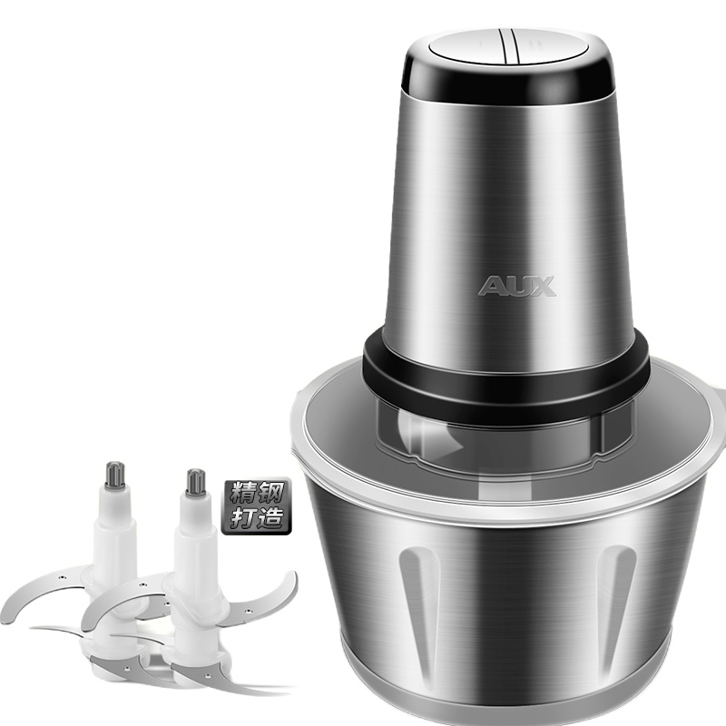 绞肉机手动搞肉剁椒搅碎机肉馅切家用缴肉碎菜电动 小型 多功 敬平 I-黑色-A62碎物器研磨碗(碎物器)