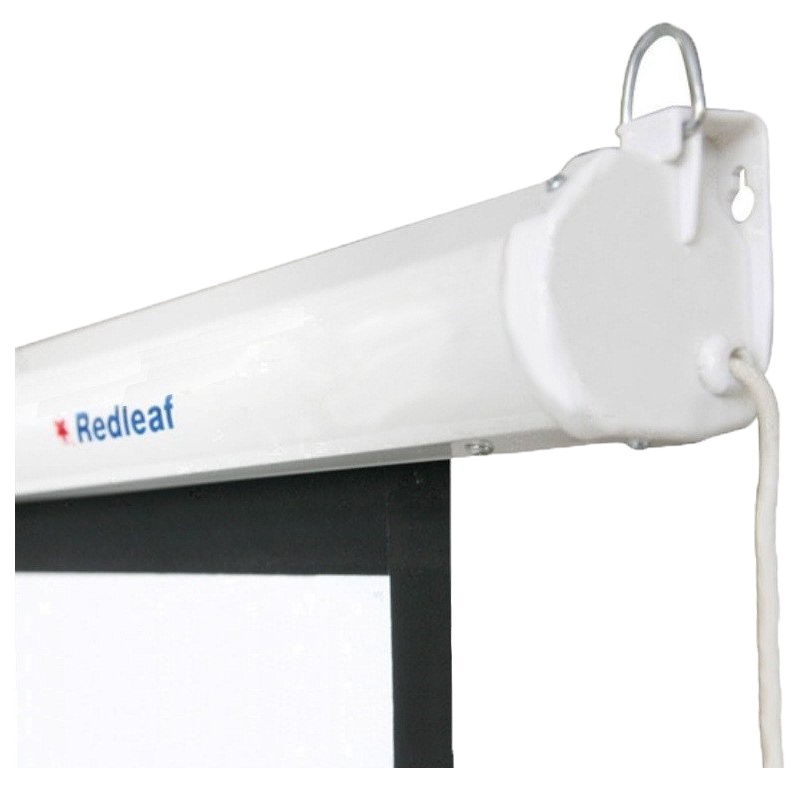 120英寸4:3电动玻珠投影仪高清幕布 含遥控器