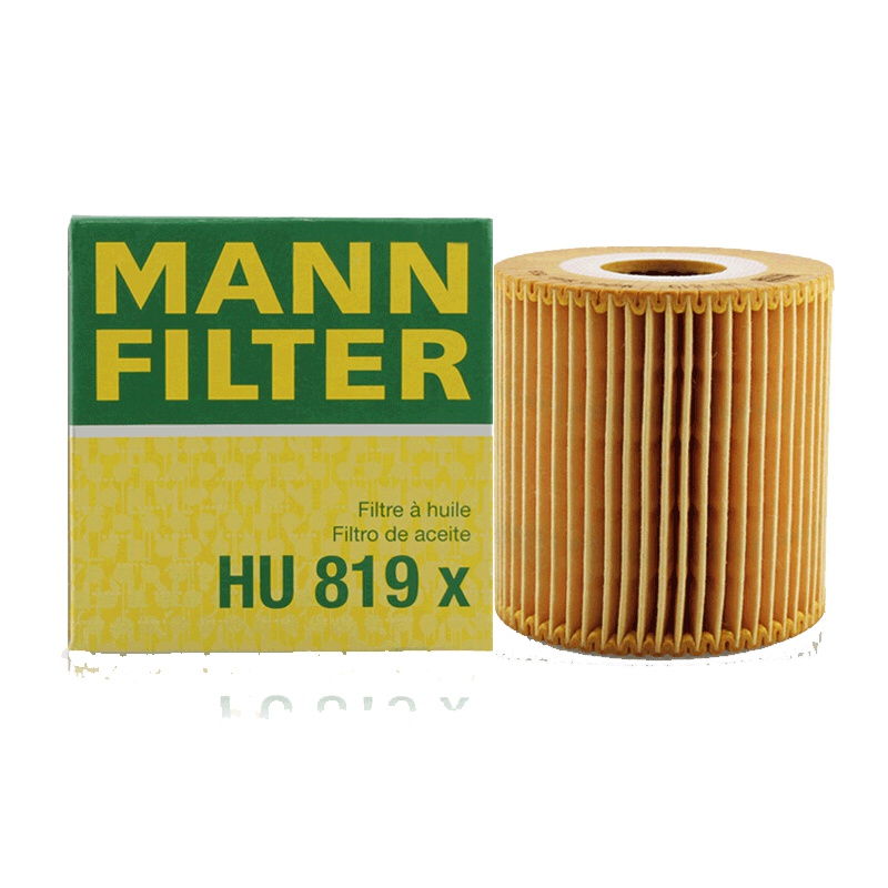 曼牌(MANN)机滤HU819X适配14款沃尔沃亚太XC/06-08款进口S80II /06-13款XC90