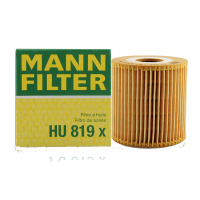 曼牌(MANN)机滤HU819X适配14款沃尔沃亚太XC/06-08款进口S80II /06-13款XC90