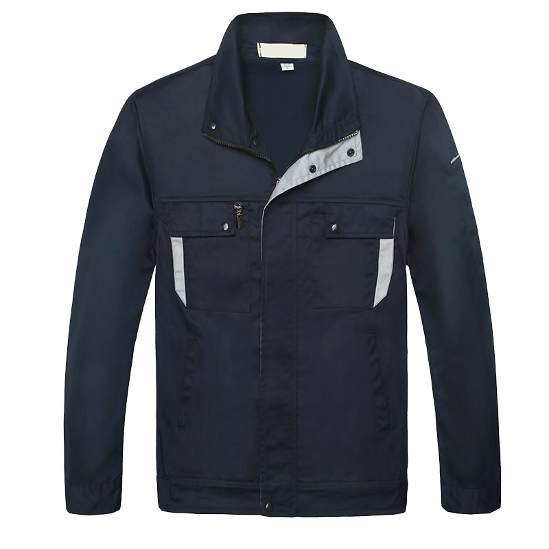 长袖工作服套装男上衣耐磨汽修厂车间厂服定制工装春秋电焊服劳保服