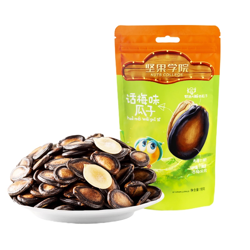 来伊份-话梅味瓜子118g*6