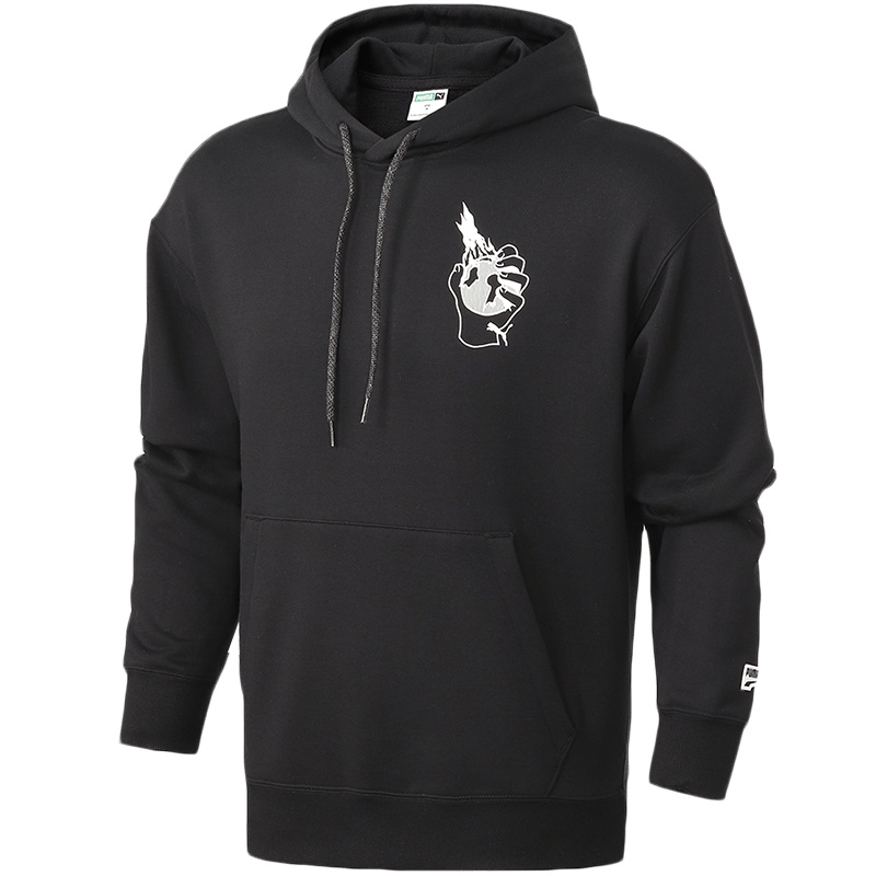 PUMA彪马男装运动服休闲针织连帽卫衣599303