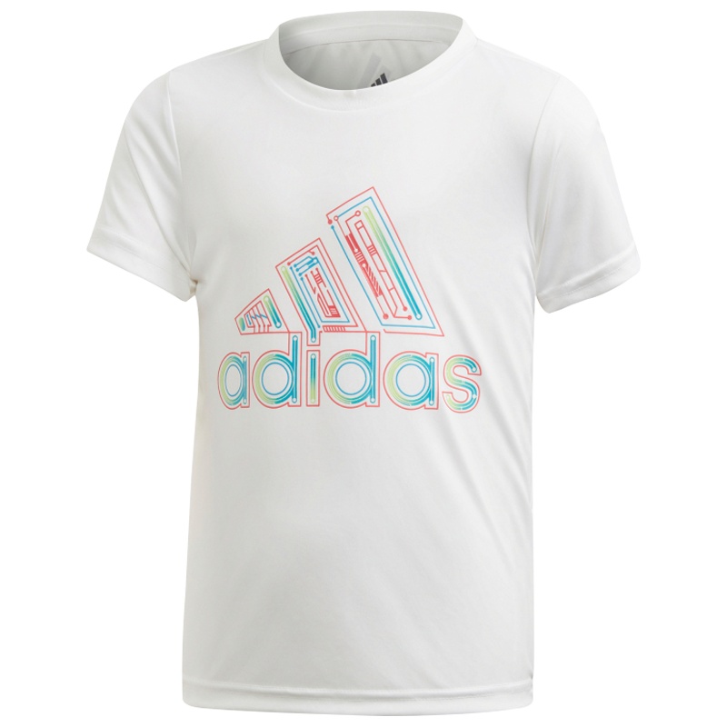 Adidas/阿迪达斯童装2020夏季新款男小童运动型格短袖T恤 GG3577