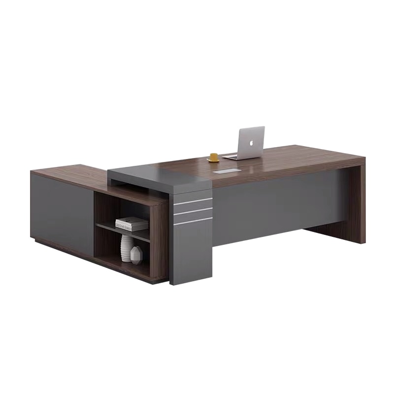 现代单人班台经理桌