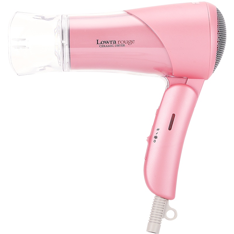 Lowra rouge罗拉家用出风口接近零辐射吹风机负离子母婴电吹风筒-樱花粉