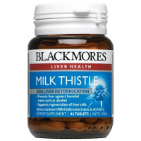 BLACKMORES 澳佳宝 奶蓟精华 42片/瓶 澳洲进口 膳食纤维 29克