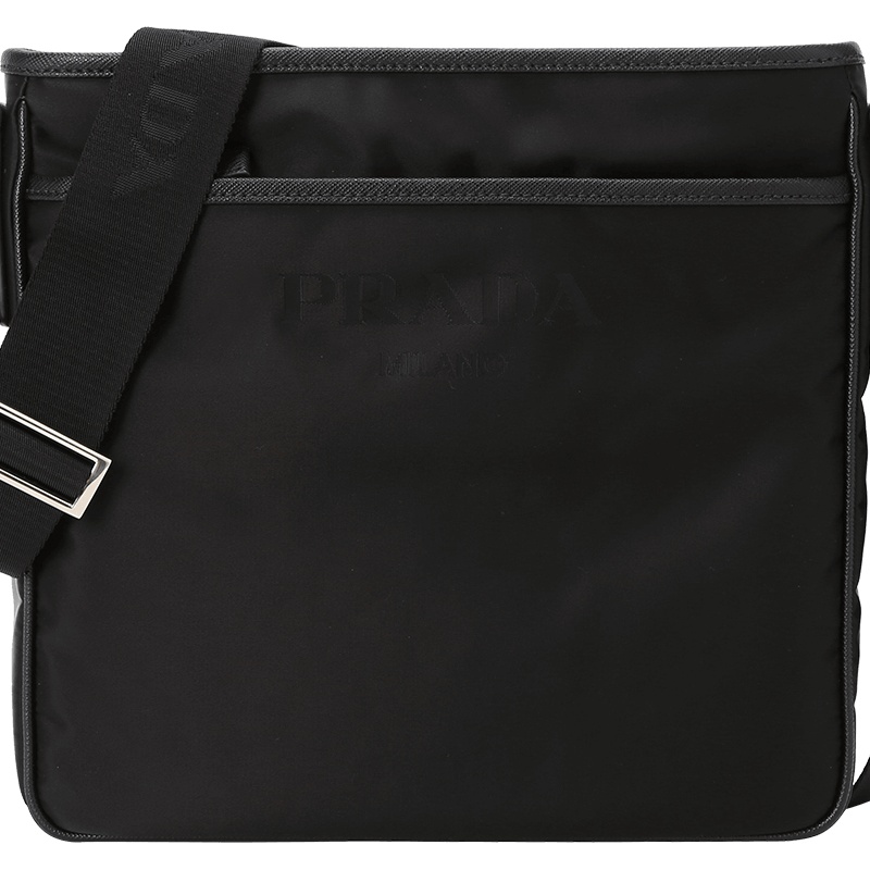 预订PRADA/普拉达 尼龙斜挎邮差包 2VH797 OOO 26.5x25x6CM
