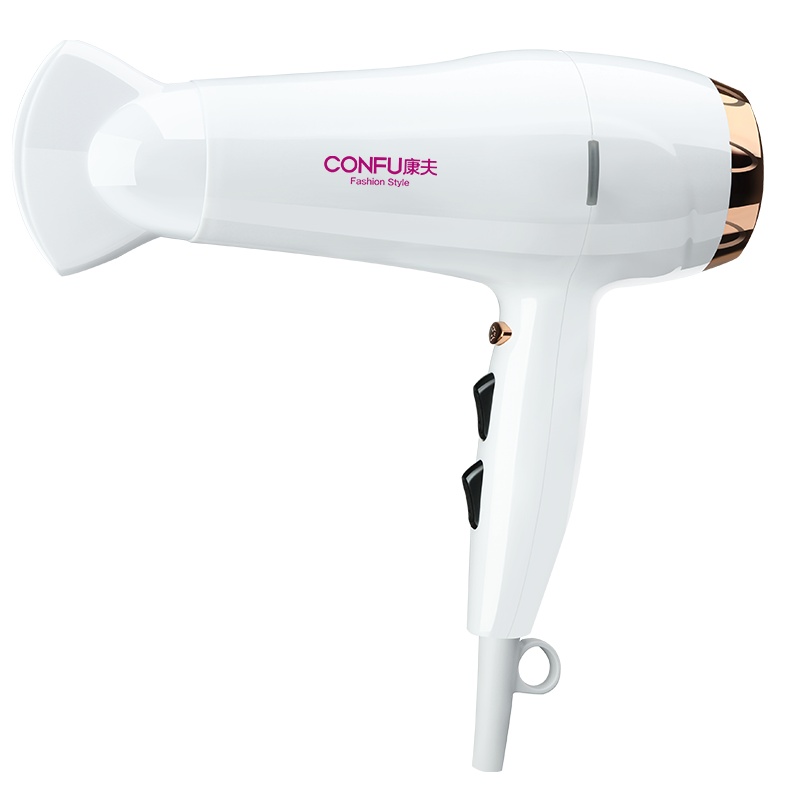 康夫(CONFU)电吹风 家用水润吹风机发廊大功率恒温护发6档风筒女KF-3096