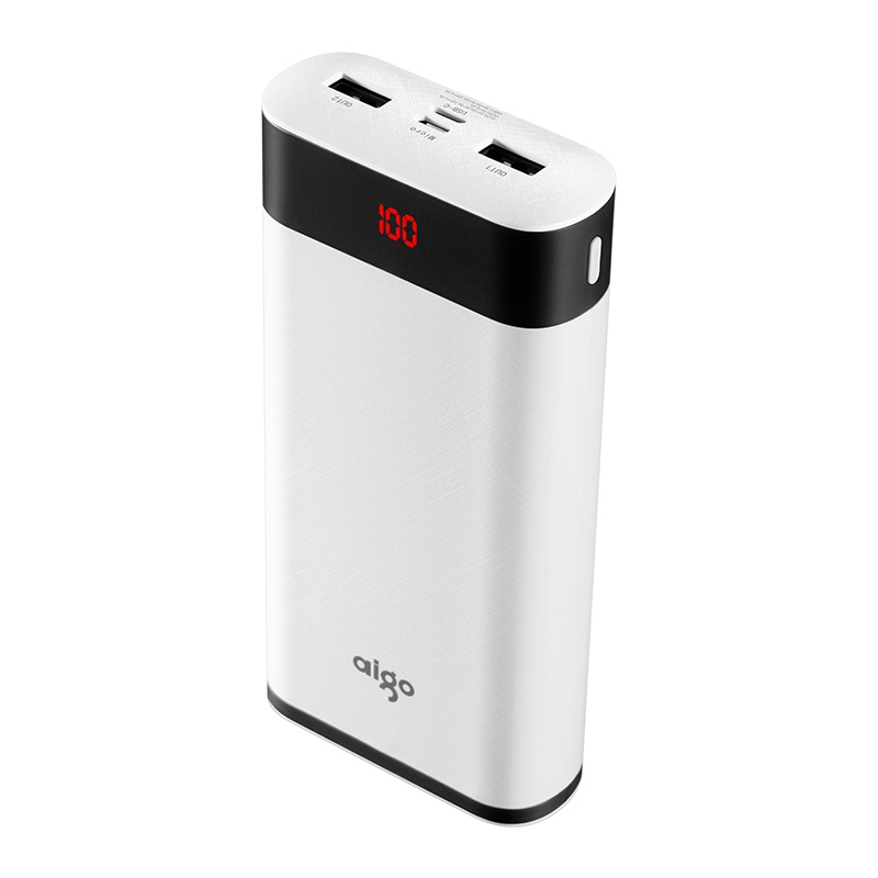 aigo爱国者移动电源 18WPD双向快充 20000毫安时充电宝W200PD
