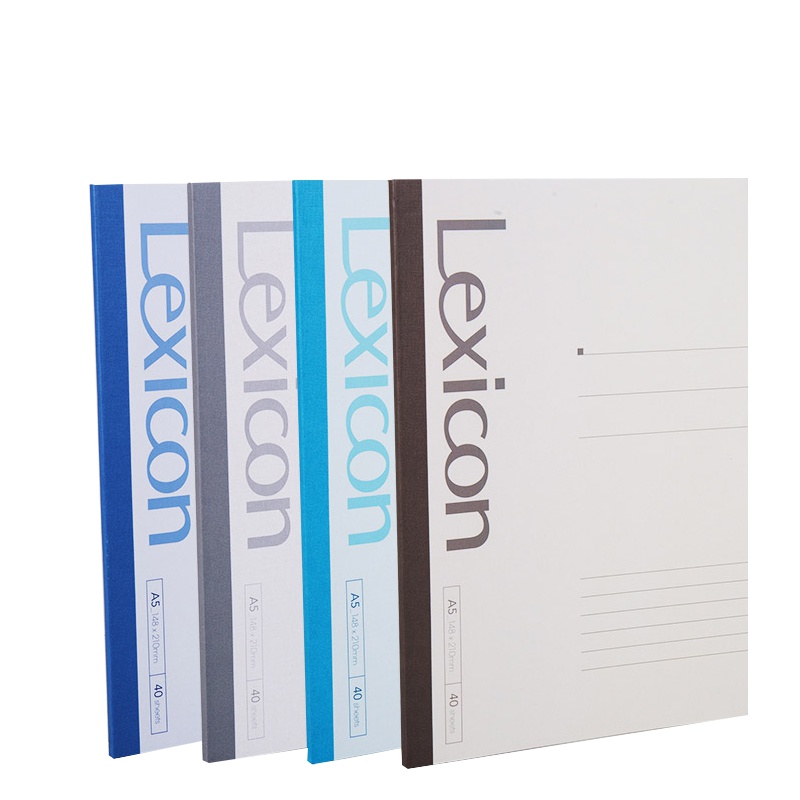 得力(deli)23201 A5/40页无线装订本12本148*210mm笔记本日记本办公记事本 笔记本/记事本
