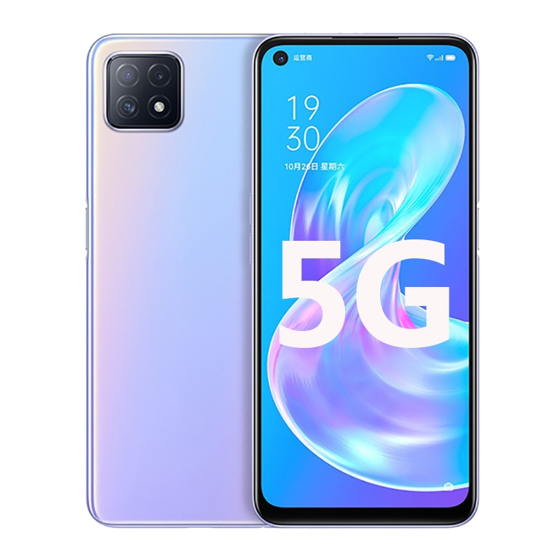 [二手8成新]OPPO A72 5G 氧气紫 8GB+128GB全网通安卓手机6.5英寸屏双卡双待拍照娱乐备用5G手机