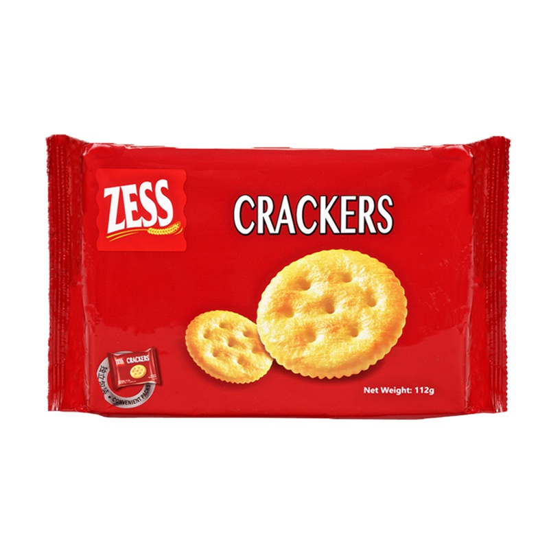 马来西亚进口杰思原味饼干112g 酥脆可口早餐代餐点心办公室休闲零食
