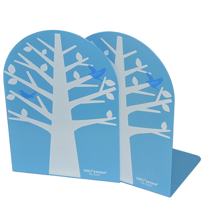 得力(deli)9267 书立 2片/付 颜色随机deli9267宁选