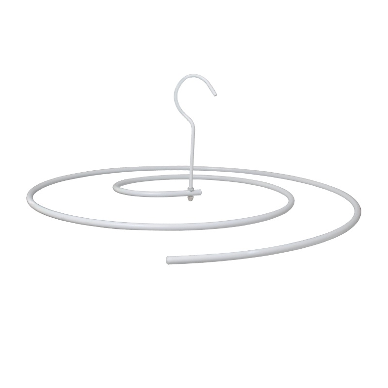 邦禾可旋转阳台床单挂被子蜗牛圆形晾衣架螺旋式晒被子神器晒衣架