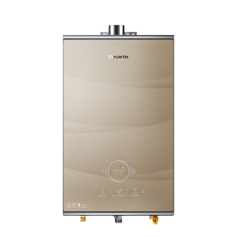 Haier/海尔热水器 卡萨帝16升燃气热水器JSQ31-16CH3(12T)金U1 瀑布洗 彩晶工艺 智能WIFI