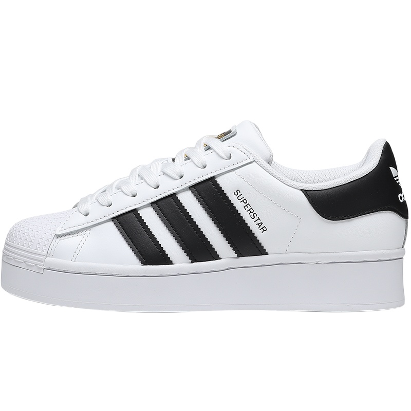 阿迪达斯三叶草女鞋SUPERSTAR贝壳头运动鞋休闲板鞋FW5771