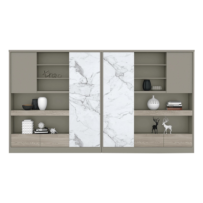 质凡文件柜板式储物柜书柜资料柜