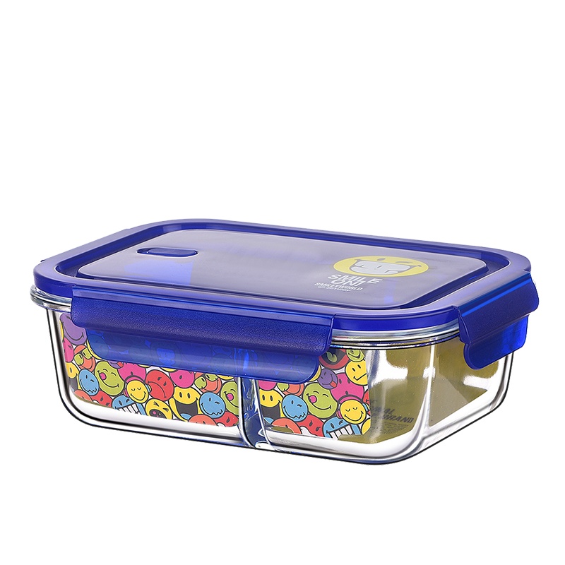 耐热玻璃长方形保鲜盒