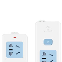 公牛 新国标带儿童保护门排插GN-414K无线
