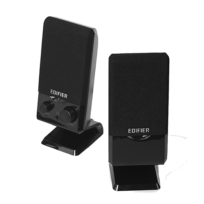 Edifier/漫步者 R10U 2.0声道迷你台式机音响USB笔记本电脑音箱 黑色