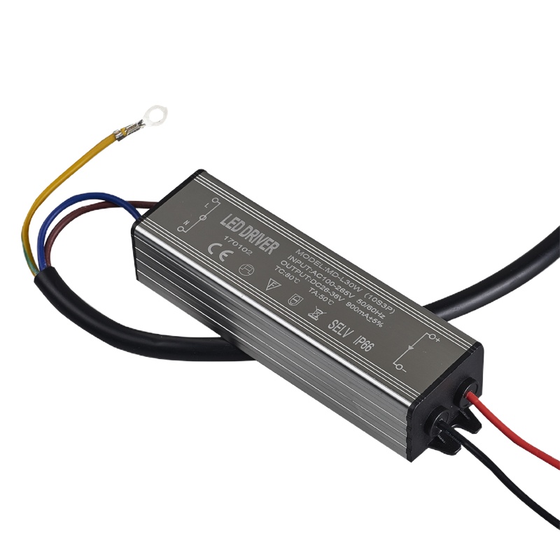 企购优品lled电源驱动器投光灯路灯镇流器整流变压器50W98W100瓦 PF70W10串7并2100mA【防雷款】