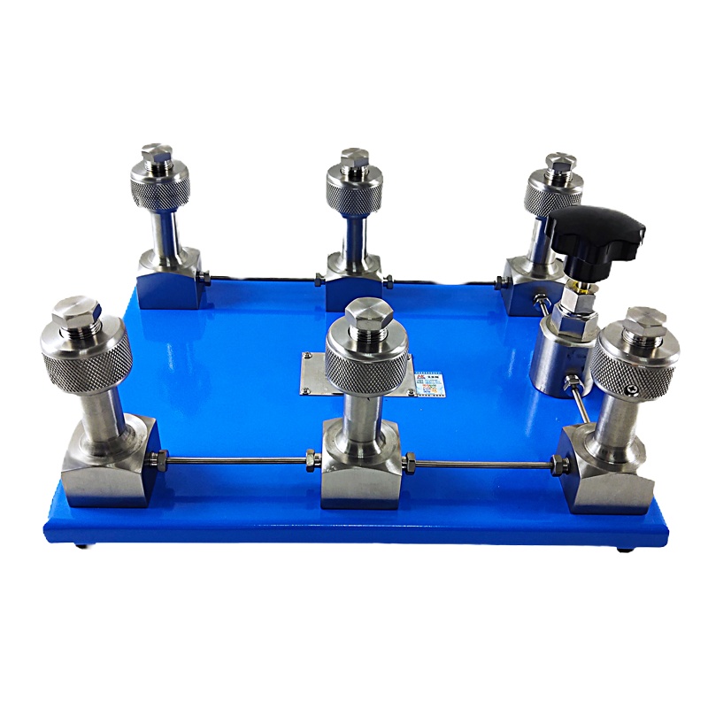 艾雷柯ALKZ061J校准台扩展装置带进气阀多个通道压力表校验泵压力测试台