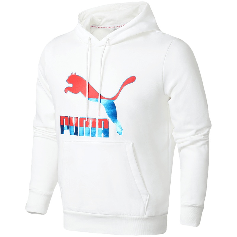 PUMA彪马男装LOGO款运动服休闲连帽卫衣599300