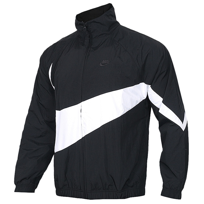 耐克外套男装2021春季新款大logo大钩休闲运动服夹克AR3133-010