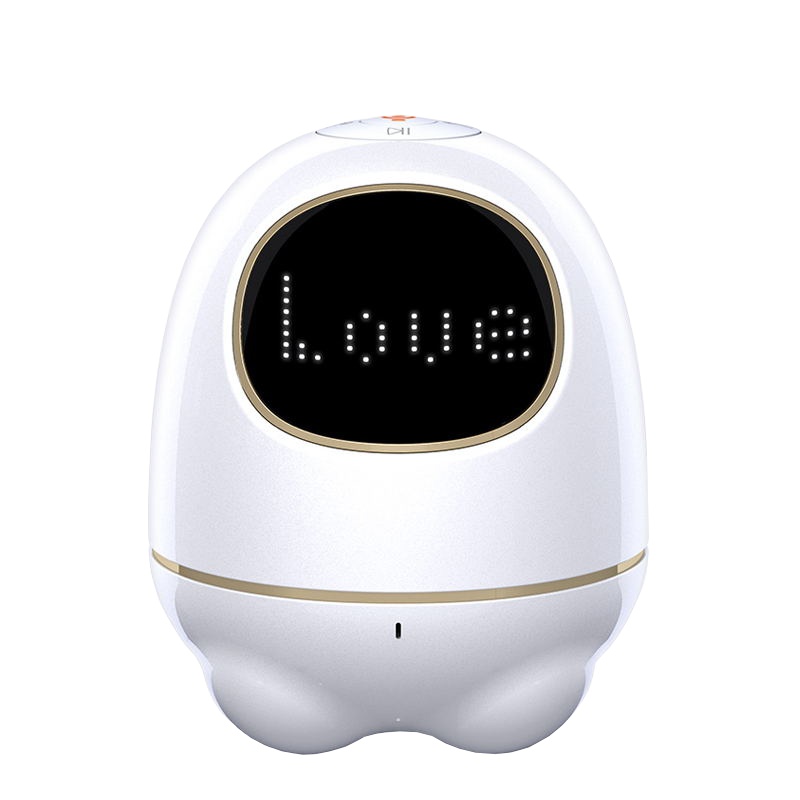 科大讯飞机器人阿尔法蛋小蛋智能机器人儿童学习早教玩具国学教育智能对话陪伴机器人白色智能机器人 学习机器人阿尔法小蛋白色