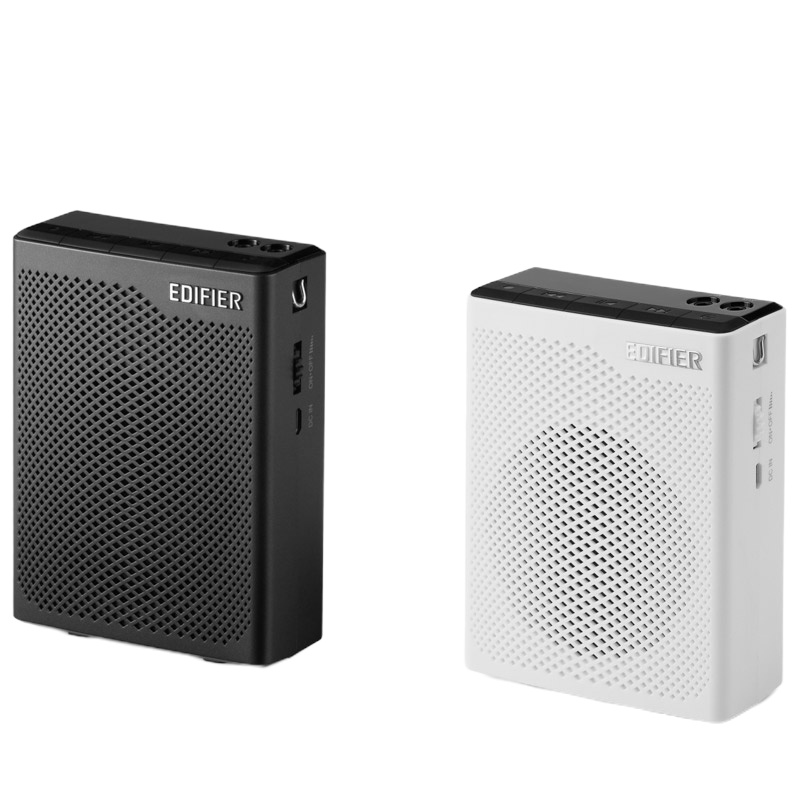 EDIFIER/漫步者 MF5小蜜蜂扩音器教师用便携式喇叭扬声器户外喊话器耳麦专用导游扩音器音响小喇叭