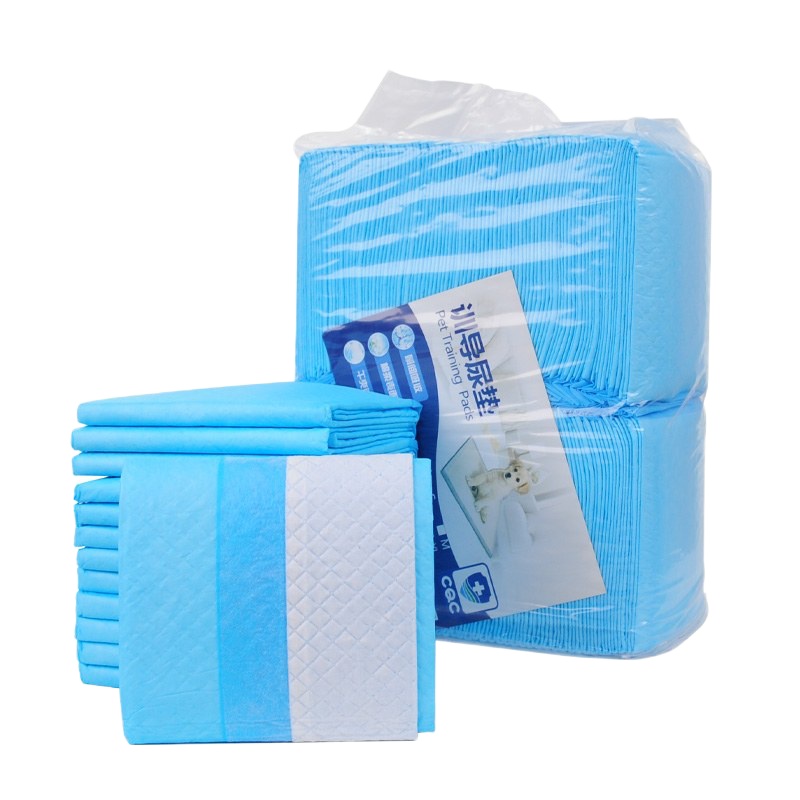 狗狗尿垫宠物狗尿片用品尿不湿20片尿布加厚除臭吸水垫兔子 蓝色尿片 XS-超小型 宠物尿片