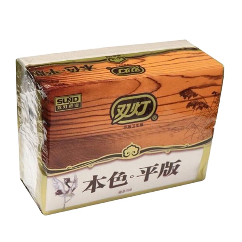 双灯 精品400平板卫生纸 20包/箱
