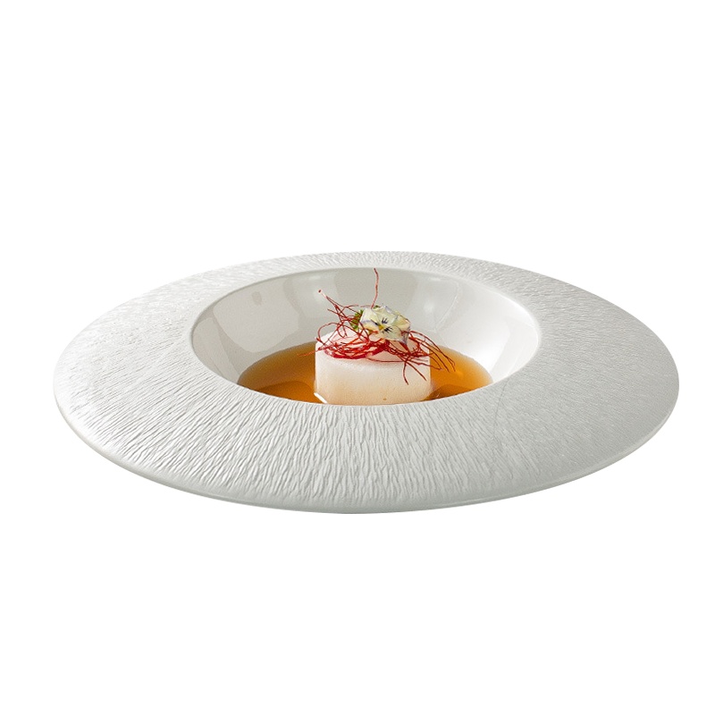 是尚 陶瓷面盘 草帽盘 浓汤盘 飞碟盘