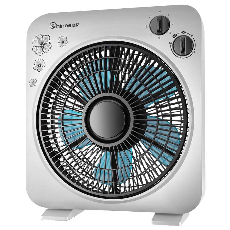 赛亿(Shinee)电风扇 转页扇 360°定向导风 支持定时 机械控制 台扇电扇 3档正常风 小风扇 KYT25-1