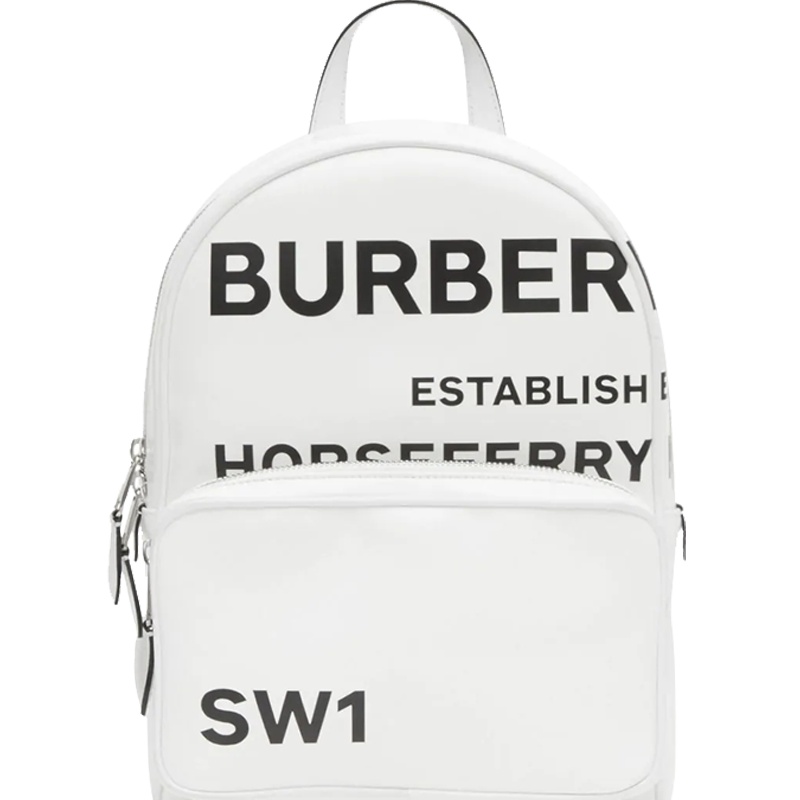 预订 BURBERRY 博柏利 Horseferry 帆布 双肩包8023039