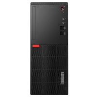 联想(ThinkCentre)E76A 商用台式电脑 21.5英寸屏 定制(AMD A6-9500 4GB+4GB 1TB+128GB固态 无光驱 W10H)办公税控财务开票机
