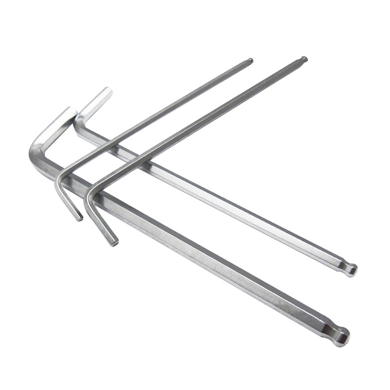 长城精工 英制球头特长内六角扳手 内六角螺丝刀扳手 344108 5把