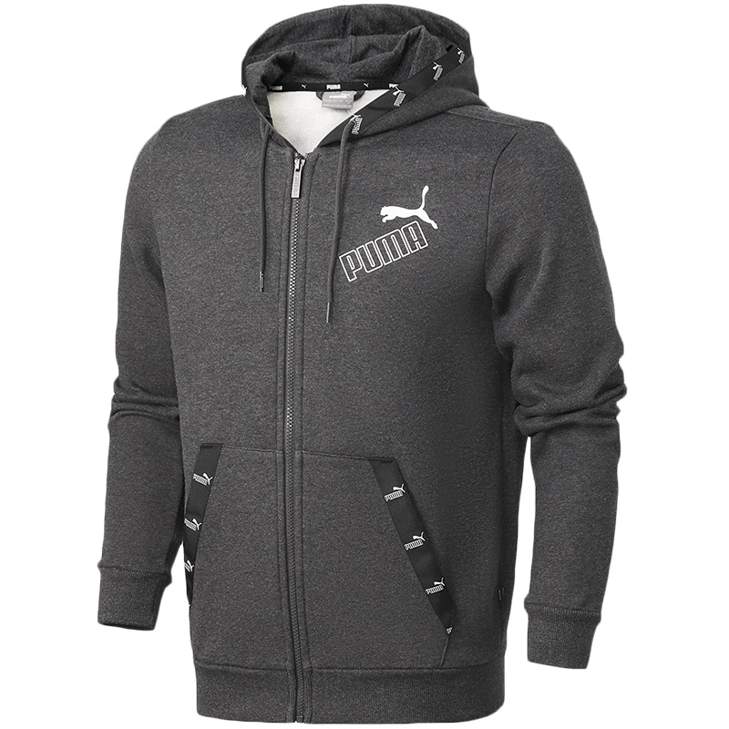 PUMA彪马男装运动服休闲针织连帽外套583523