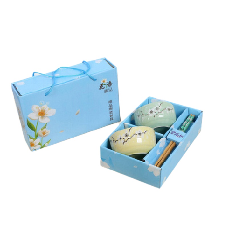 尚之木(SHANGZHIMU) 碗 瓷碗 碗筷套装两碗两筷SZM-2