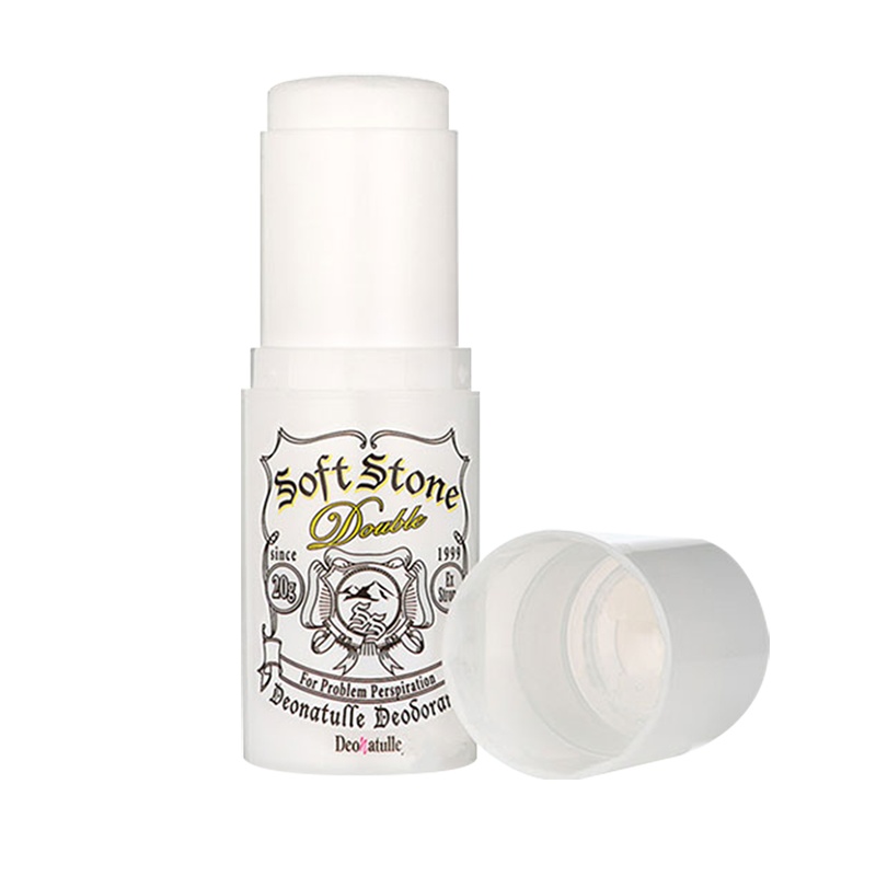 日本进口Deonatulle杜得乐止汗石20g腋下干爽止汗石祛异味祛狐臭腋臭消臭止汗净味膏