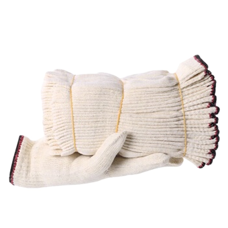 棉纱线工作劳保手套 12双装