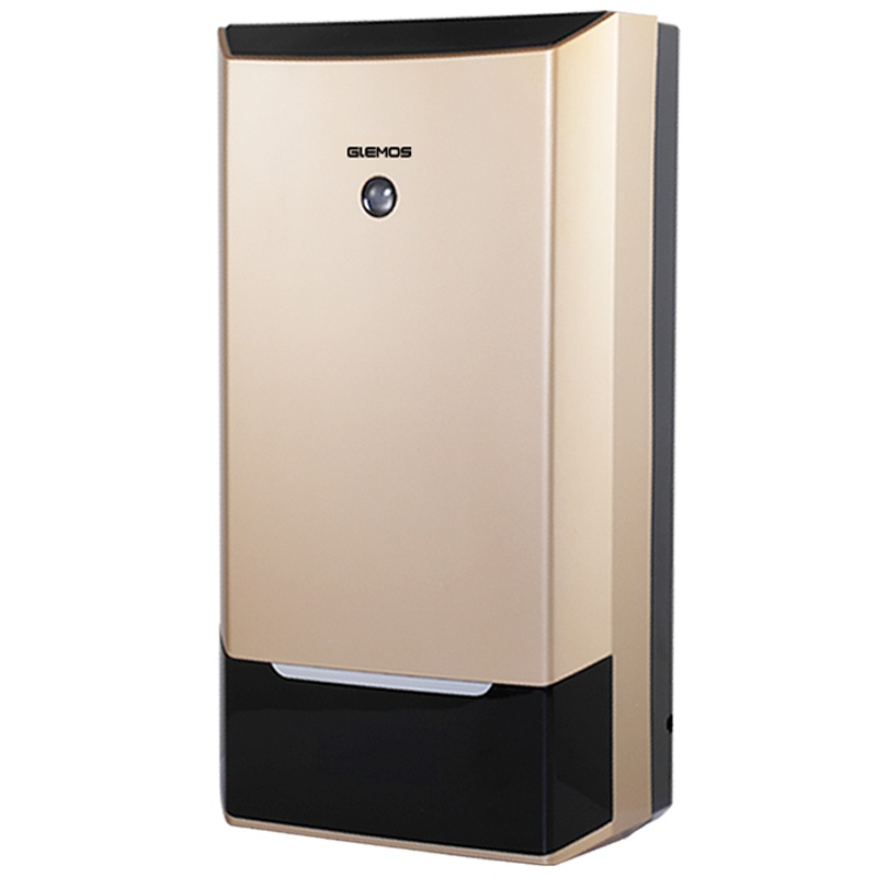 格林姆斯(GLEMOS)电热水器速热式恒温速热变频家用小型触摸屏精准控温GS3-50F-金色