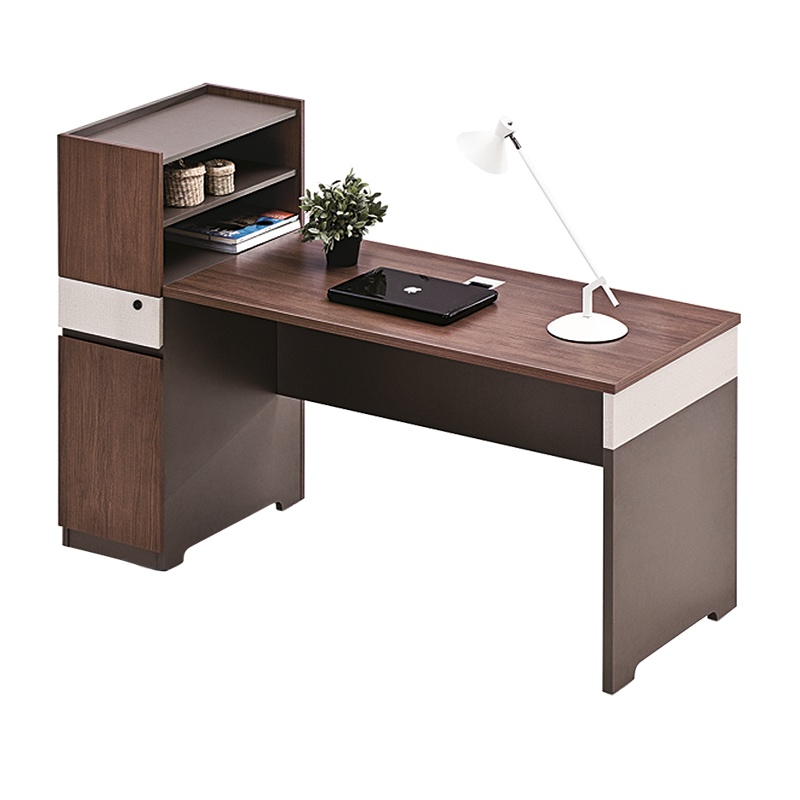 [藏书阁]办公家具单人职员办公桌简约现代单人员工桌财务桌