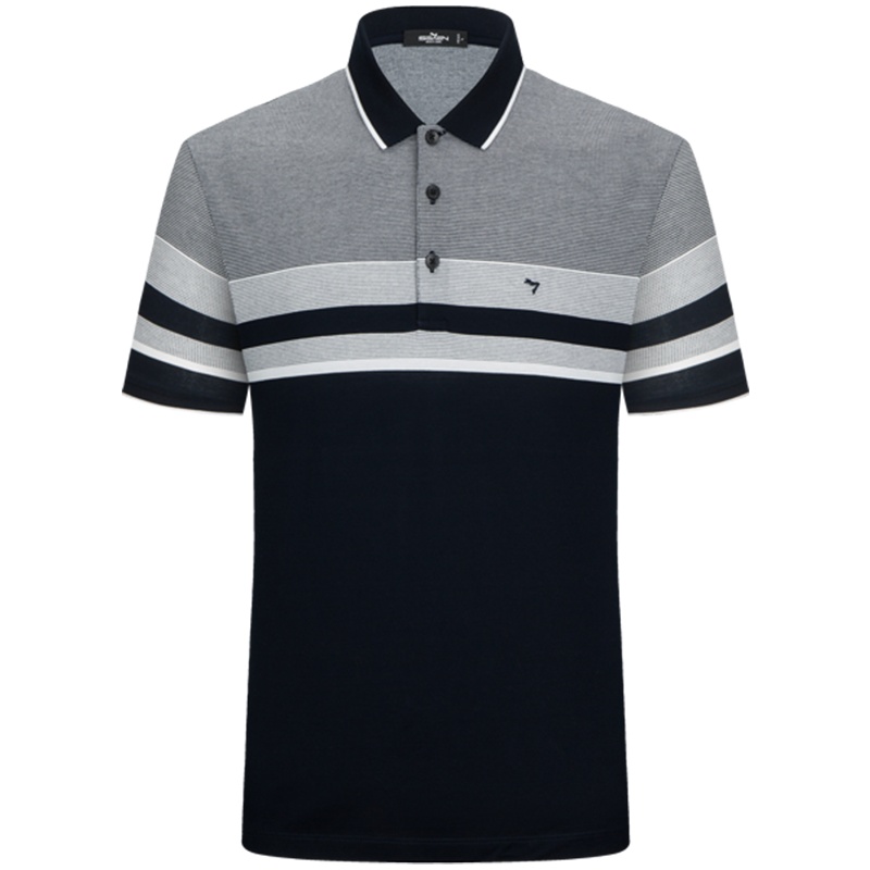 柒牌SEVEN男装2020夏休闲翻领百搭短袖POLO衫