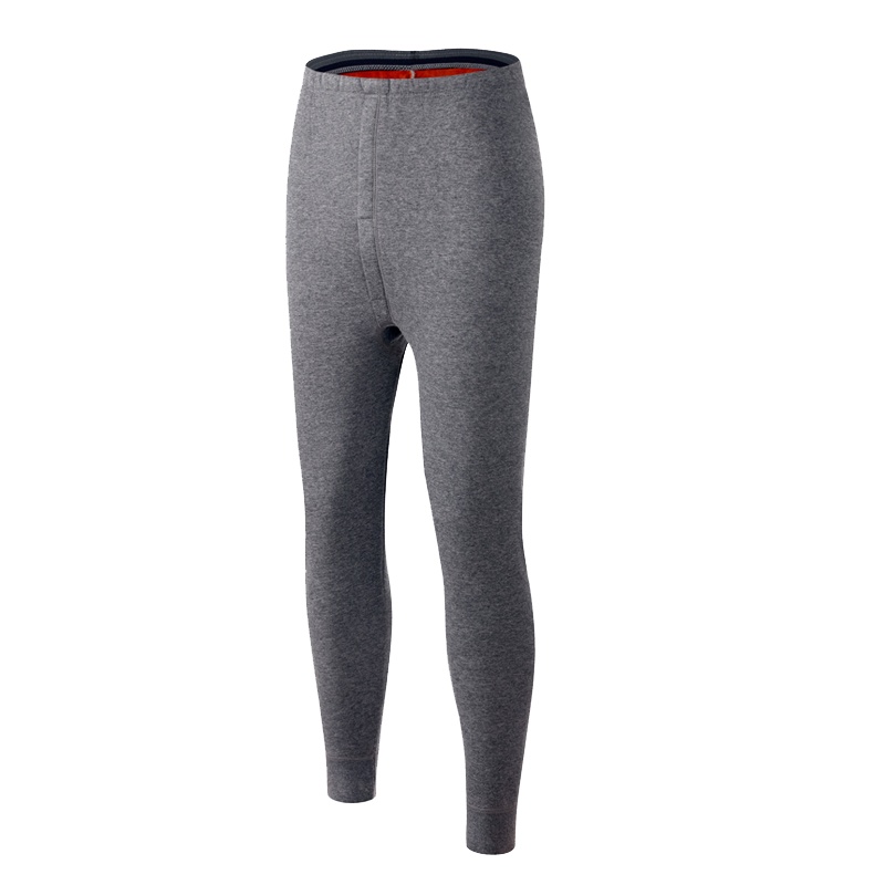 ab内衣保暖裤男士棉裤珊瑚绒加绒加厚中老年男单条秋裤