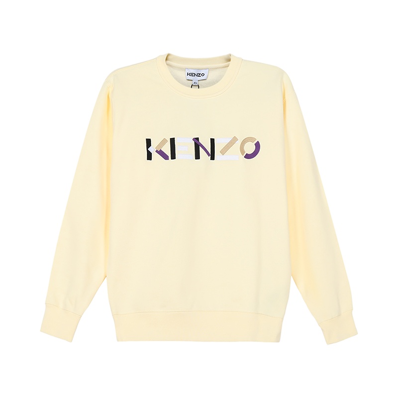 高田贤三 KENZO 女士 棉质加绒款圆领长袖卫衣运动衫FB6 2SW820 4MO