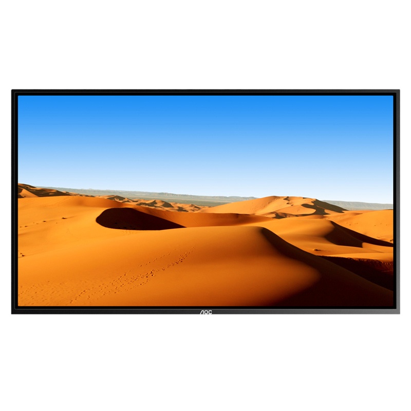 AOC 43F1 43英寸 壁挂广告机 IPS屏横屏显示 智能数字标牌 商用广告一体机 餐饮连锁 酒店商场广告屏