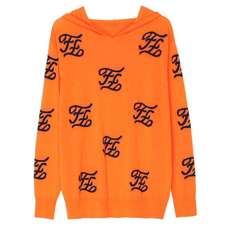 恒源祥女士针织衫2020秋季新款宽松长袖时尚针织衫毛衣