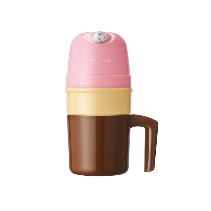 recolte丽克特 冰淇淋机家用小型迷你自动自制冰激凌雪糕制作机器